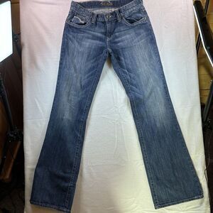 Womens JEANS Petrol (Taylor-SS) LOW RISE Bootcut  Blue Denim Size 28x34